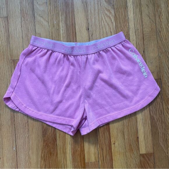 Calvin Klein Lot 4 Piece Girls Pajama Sets Size Medium 10/12 Pink Gray - Picture 7 of 16